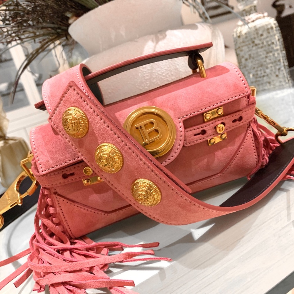 B-BUZZ FRINGE SUEDE BAGUETTE 💖